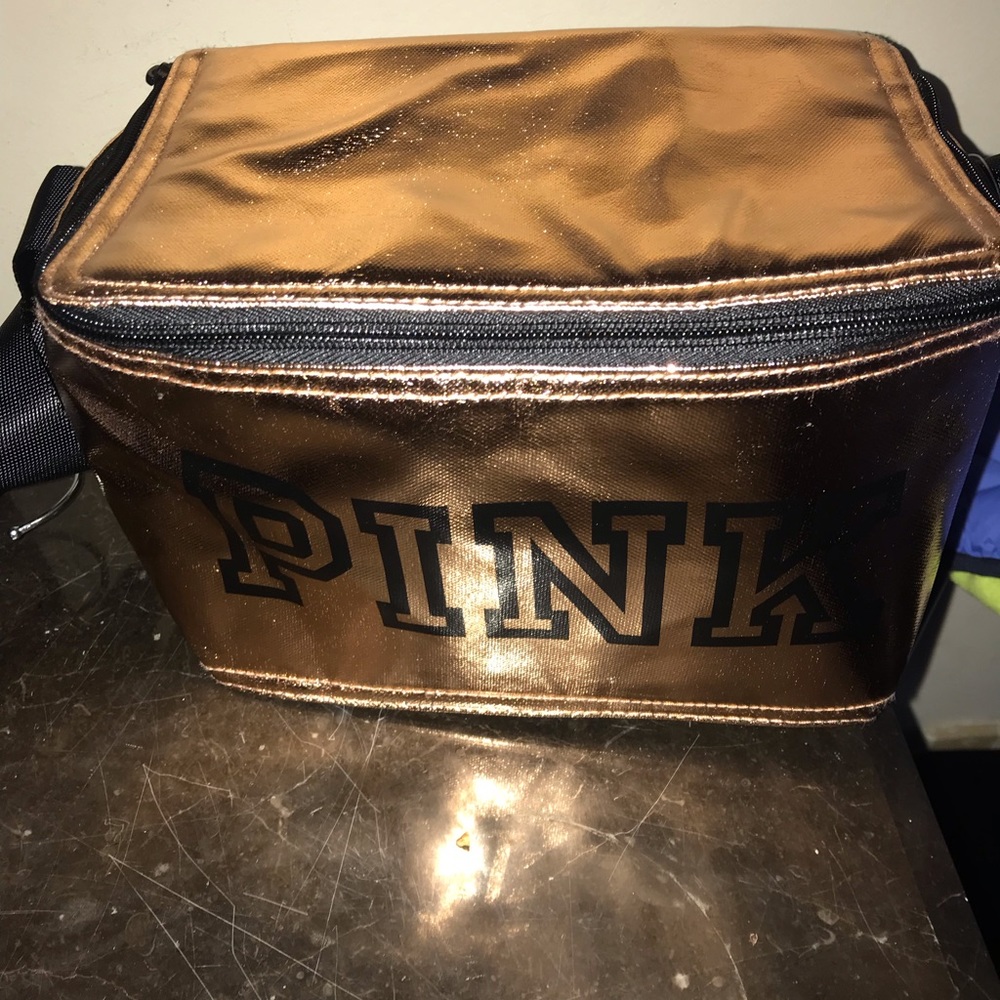 Pink lunch box